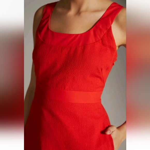 Maeve Scoop Neck Mini Dress Anthropologie - Picture 2 of 11